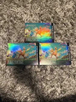 Magic The Gathering Final Fantasy Chocobo Bundle Box Brand New Sealed LOT of 3 - Image 1