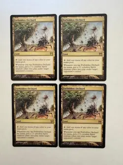 🧩 Forbidden Orchard x4 - Champions of Kamigawa - NM/EX - MTG Playset - Image 1