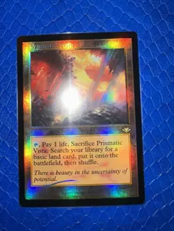 MTG Prismatic Vista Retro Traditional Foil✨ MH - (Not The Etched Foil) Magic NM - Image 2