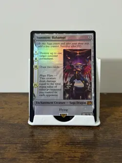 Magic: The Gathering Final Fantasy Summon: Bahamut Foil English Mythic Rare MINT - Image 1