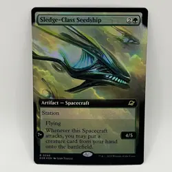 Magic MTG Edge of Eternities Sledge-Class Seedship Borderless Foil 346 NM/NP - Image 1
