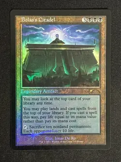 1x MTG Bolas's Citadel (Retro Frame, Foil) - WPN & Gateway Promos (WPN) #3 - Image 1
