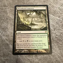 Woodland Cemetery - Innistrad - MTG Magic the Gathering - NM - Image 1