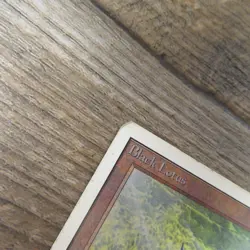 Magic The Gathering MTG Black Lotus Unlimited Edition HP Fair Ungraded * - Image 4