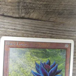 Magic The Gathering MTG Black Lotus Unlimited Edition HP Fair Ungraded * - Image 5