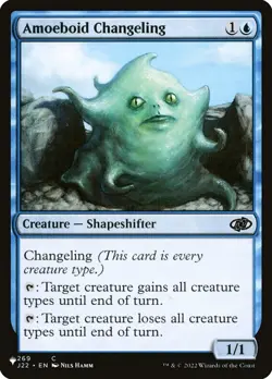 Amoeboid Changeling 1x MtG Mystery Booster List MB1 SP/NM - Image 1