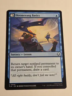 Boomerang Basics X1 TLA MTG Avatar: The Last Airbender - Image 1