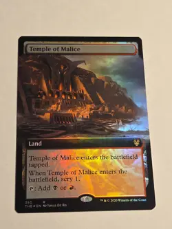 Temple of Malice X1 FOIL (Extended Art) THB MTG Theros Beyond Death - Image 1