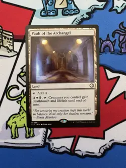 Vault of the Archangel x1 Mtg The Lost Caverns of Ixalan Commander - Image 1