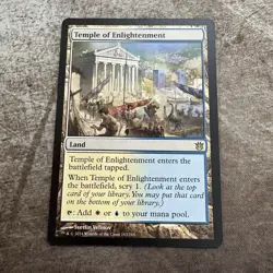 Temple of Enlightenment - Born of the Gods - MTG Magic the Gathering - MP - Image 1