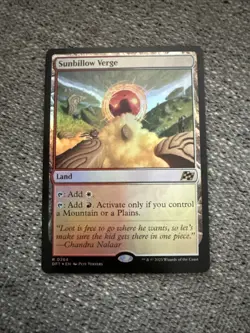 MTG Sunbillow Verge (FOIL) Near Mint DFT Rare #264 - Image 1