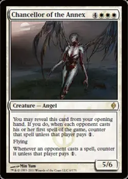 1 x Chancellor of the Annex - New Phyrexia - Light Play - MTG - Image 1
