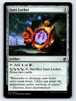 Izzet Locket C Commander 2019 # 215 NM Normal - Image 1