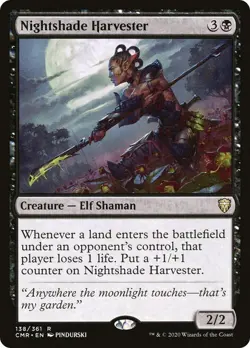 Nightshade Harvester [Commander Legends] MTG - Image 1