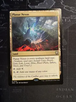 Planar Nexus - MTG - Commander: Modern Horizons 3 - MHC 0132 Regular Rare - Image 1