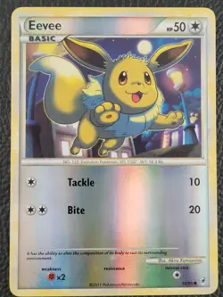 Eevee [Reverse Holo] - 56 - Call of Legends - Common - LP - Pokemon TCG - Image 1