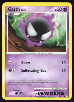 Gastly - 64/99 - Common - Arceus - Pokemon Card - 4 - Image 1
