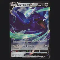 Corviknight V SWSH200 Black Star Promo Sword & Shield Ultra Rare Pokemon TCG NM - Image 1