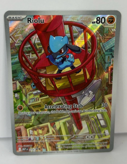 Pokemon Riolu 010 Mega Evolution ETB Black Star Promo NM - Image 1