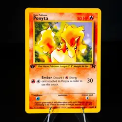 Pokemon 1st Edition Ponyta 64/82 Team Rocket 1999 - Image 1