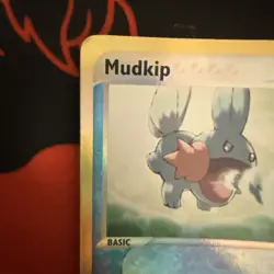 Pokemon Mudkip EX Dragon TCG Reverse Holo Common Card 65/97 Vintage - Image 2