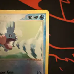 Pokemon Mudkip EX Dragon TCG Reverse Holo Common Card 65/97 Vintage - Image 3