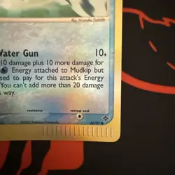 Pokemon Mudkip EX Dragon TCG Reverse Holo Common Card 65/97 Vintage - Image 4