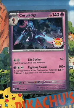 Pokemon TCG Ceruledge - (Pokemon Day 2024) (Cosmos Holo) 040/091 NM/M - Image 1
