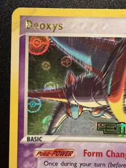 Deoxys 2/106 EX Emerald Pokemon Card Reverse Holo Foil Rare HP - Image 3