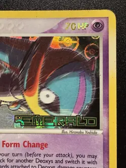Deoxys 2/106 EX Emerald Pokemon Card Reverse Holo Foil Rare HP - Image 4