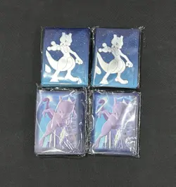 Pokemon GO Pokemon Center ETB Mewtwo Sleeves Pack x2 & Deck Box Exclusive x2 - Image 4