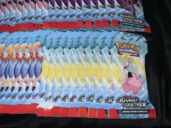 Pokemon TCG: Journey Together Sleeved Booster Pack Art Sets (Lot of 40 packs) - Image 5