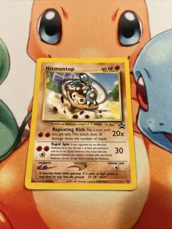 Hitmontop 37 Pokemon TCG WOTC Black Star Promo Movie Promo NM/M (002) - Image 1