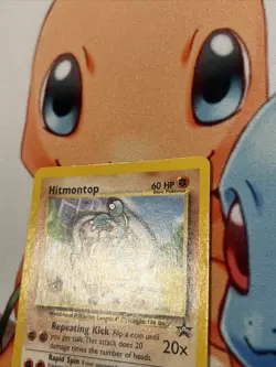 Hitmontop 37 Pokemon TCG WOTC Black Star Promo Movie Promo NM/M (002) - Image 3