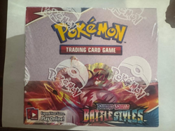 Battle Styles Booster Box Sword & Shield Pokemon TCG Factory Sealed Box - Image 1