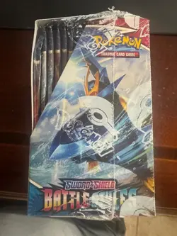 Battle Styles Booster Box Sword & Shield Pokemon TCG Factory Sealed Box - Image 3
