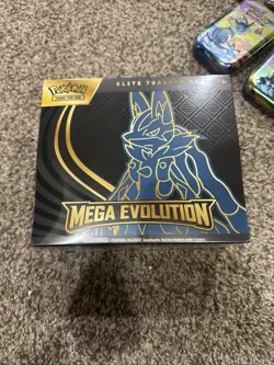 Pokemon Center ETB Mega Evolution Lucario Elite Trainer Box 💥Ships Fast 💥 - Image 1