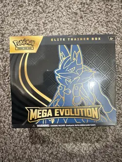 Pokemon Center ETB Mega Evolution Lucario Elite Trainer Box 💥Ships Fast 💥 - Image 5