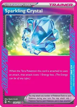 Pokemon Sparkling Crystal - 129/131 - Ace Rare NM-Mint Prismatic Evolutions - Image 1