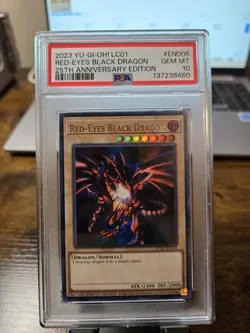 2023 Yu-Gi-Oh! Red-Eyes Black Dragon LC01-EN006 Limited Edition Ultra Rare - Image 1