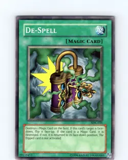 Yu-Gi-Oh TCG De-Spell SDK-035 Unlimited Regular Common Card LP-NM - Image 1