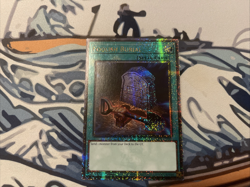Yugioh Foolish Burial Quarter Century Secret Rare RA02-EN049 Near Mint - Image 1