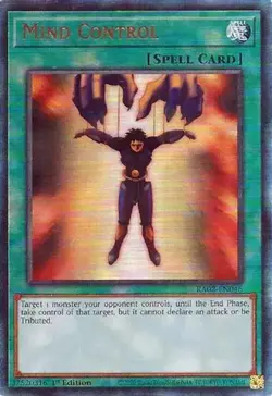 Yugioh! Mind Control - RA02-EN046 - Prismatic Ultimate Rare - 1st Edition Near M - Image 1
