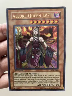 Yu-gi-oh! Allure Queen LV5 LV7 LV3 Lot Ultimate Rare 1st Edition - Image 4