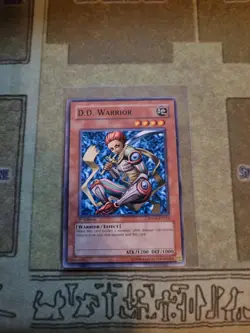 YUGIOH D.D. WARRIOR SDWS-EN013 COMMON 1ST EDITION NM - Image 1