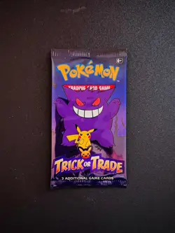 2023 Pokemon Trick Or Trade 3 Card BOOster Pack Halloween - Five (5) Packs - Image 2