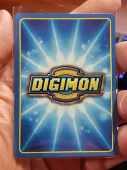 BO-80 MetalGreymon Gold Name Text Digimon Card Digi-Battle Series 2 1999 Bandai - Image 4