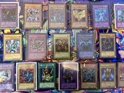 Yugioh Vintage Cards Collection - 18 Holographic Cards Lot - Image 3