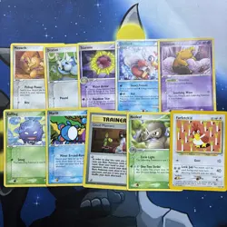 Pokemon TCG Vintage Old school Lot Of 10 Pokemon Cards - Image 1