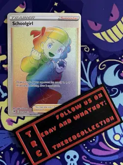 Pokemon Card TCG - Schoolgirl - 277/264 - Fusion Strike - Rainbow Trainer Holo - Image 1